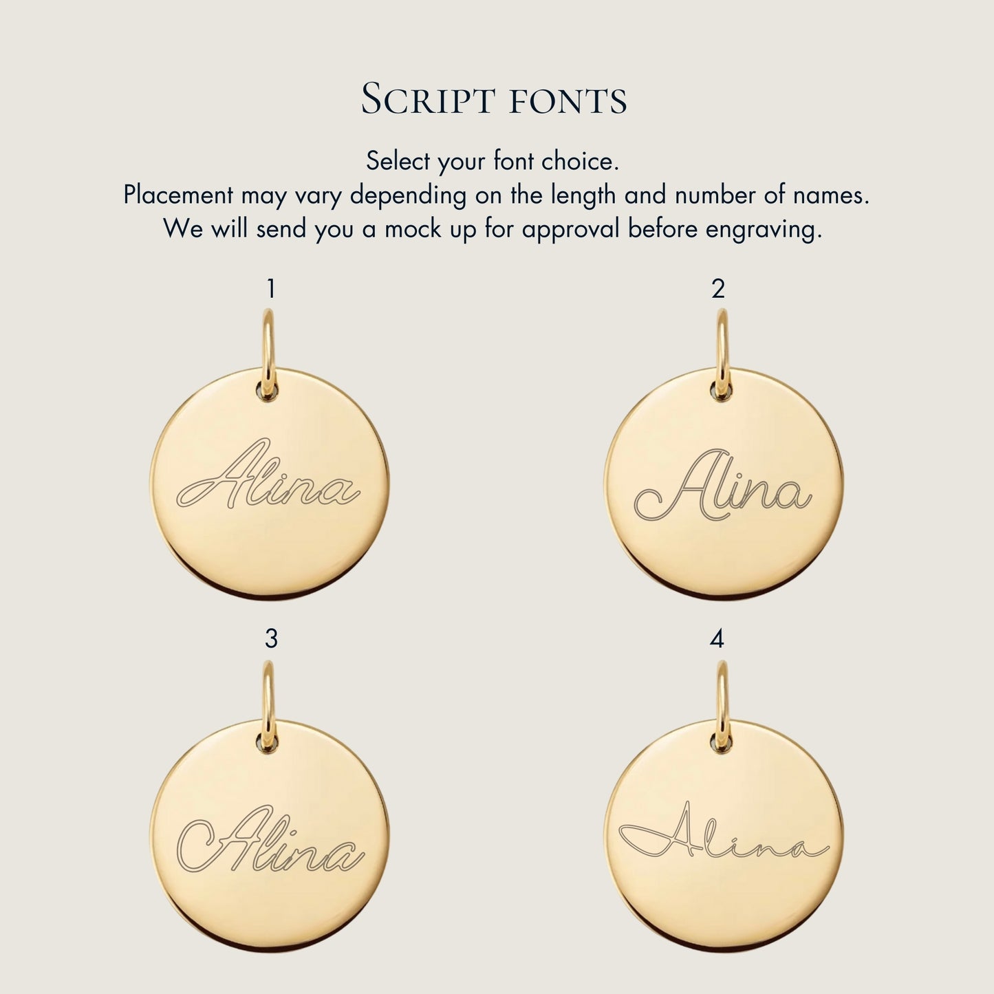 Handwriting Paperclip Bracelet | 10K Gold Circle