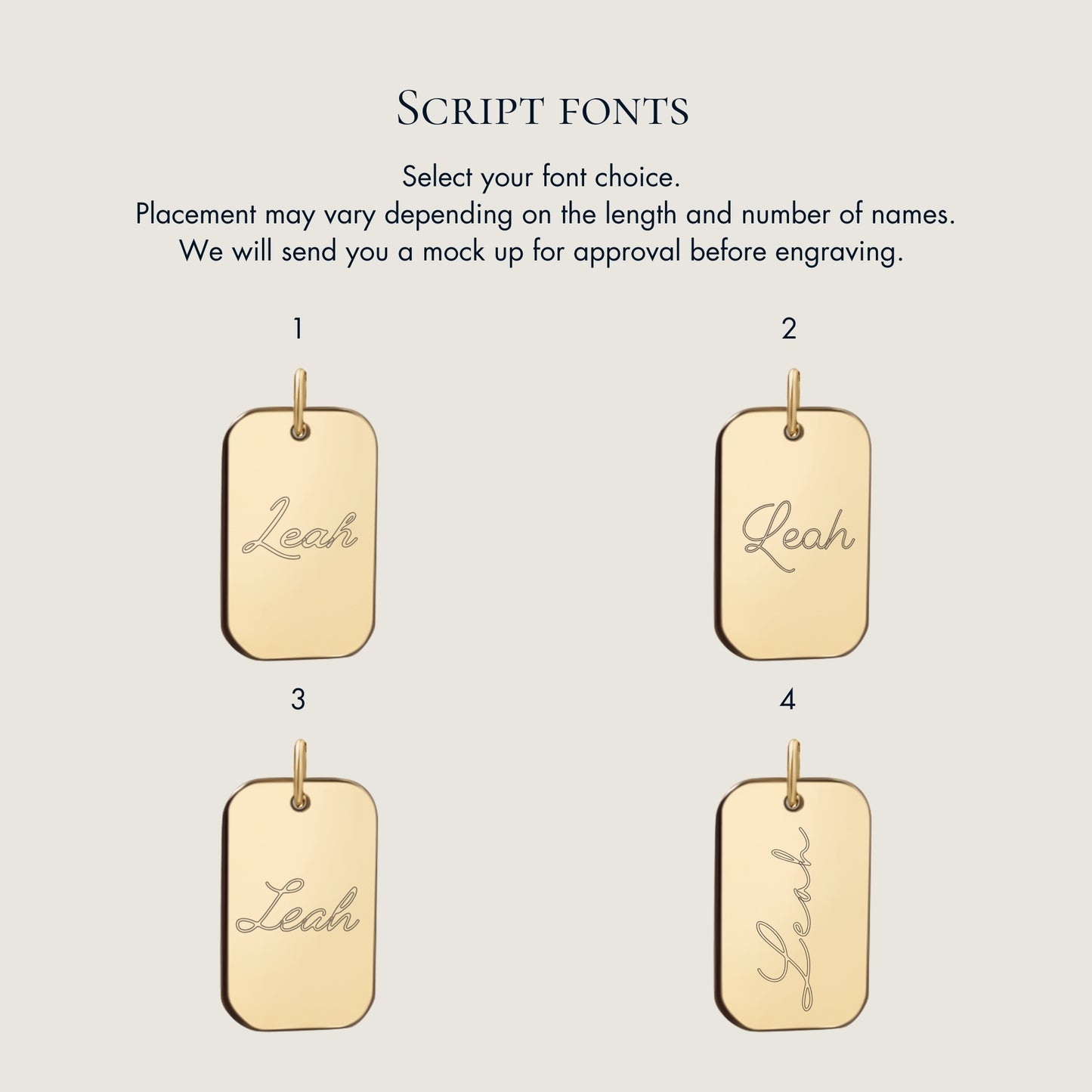 Handwriting Paperclip Bracelet | 10K Gold Rectangle