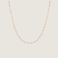 Paperclip Chain Necklace | 10K Gold