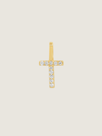 Diamond Initial Pendant | 14K Gold