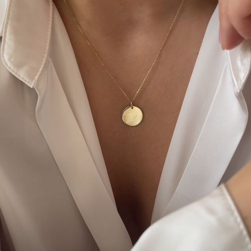 Collier chaîne à maillons