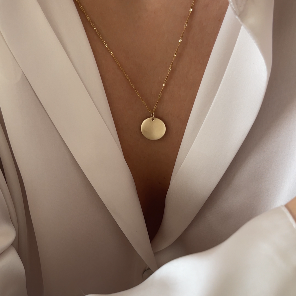 Twisted Chain Necklace | 10K Gold