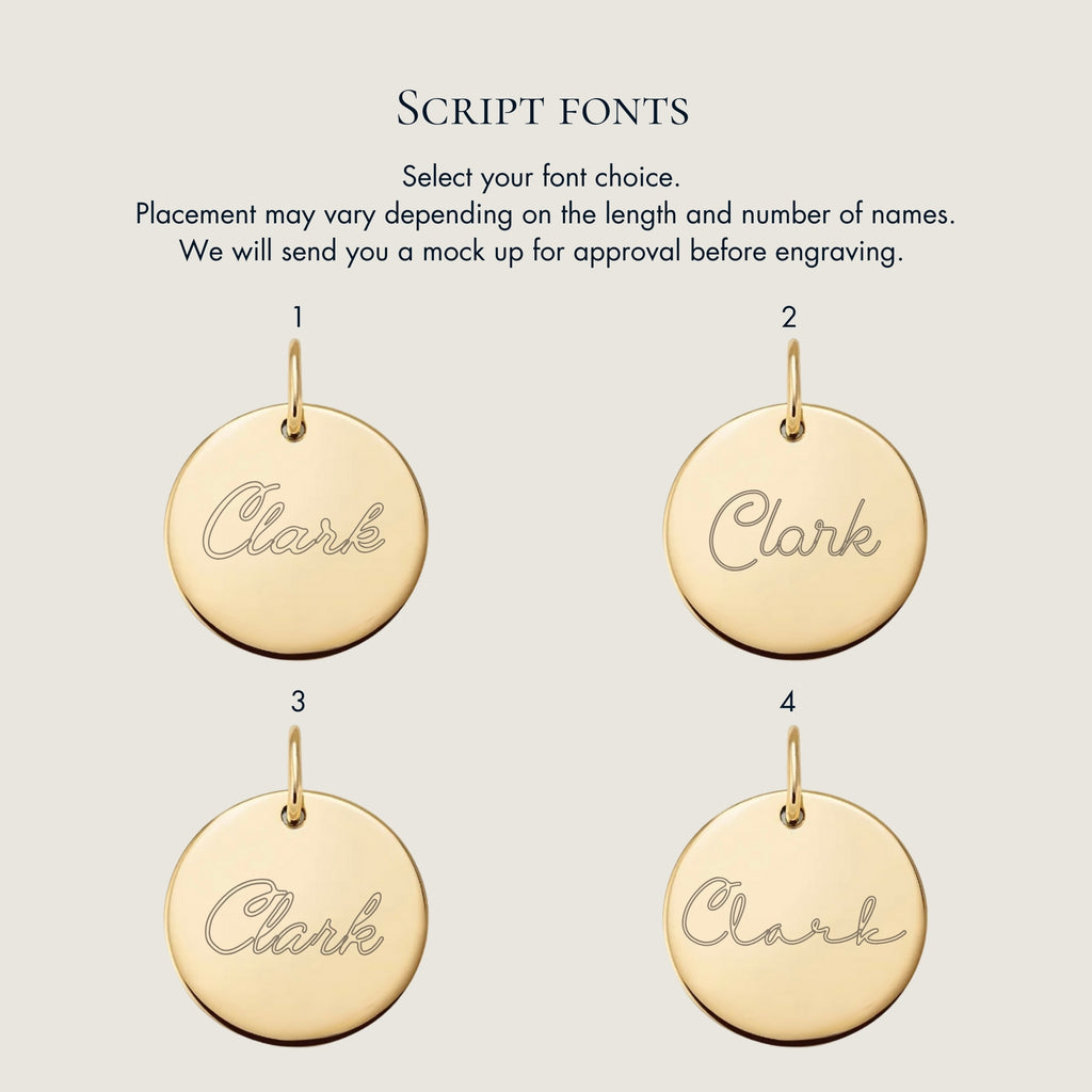 Paw Print Cable Chain Necklace | 10K Gold Circle