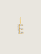 Diamond Initial Pendant | 14K Gold