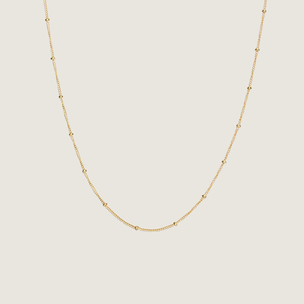 Sphere Chain Necklace | 10K Gold