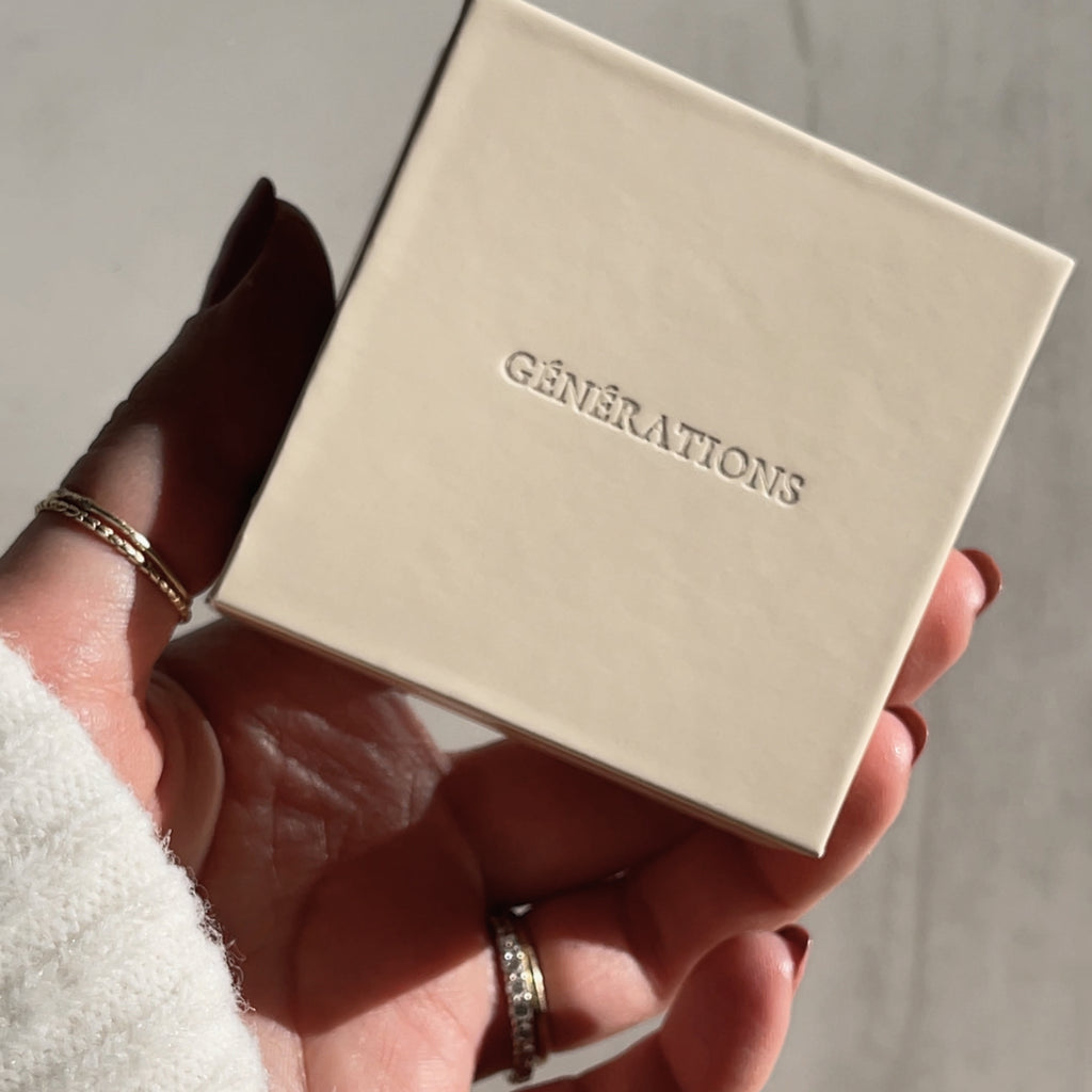 Jewelry Box for memorial Fingerprint Pendant