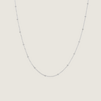 Sphere Chain Necklace | Sterling Silver