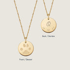 Le pendentif empreinte de patte 