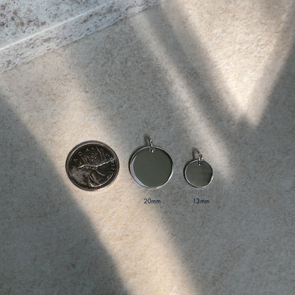 Two Fingerprint Pendant | 925 Sterling Silver