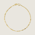 Singapore Chain Bracelet  | 10K Solid Gold